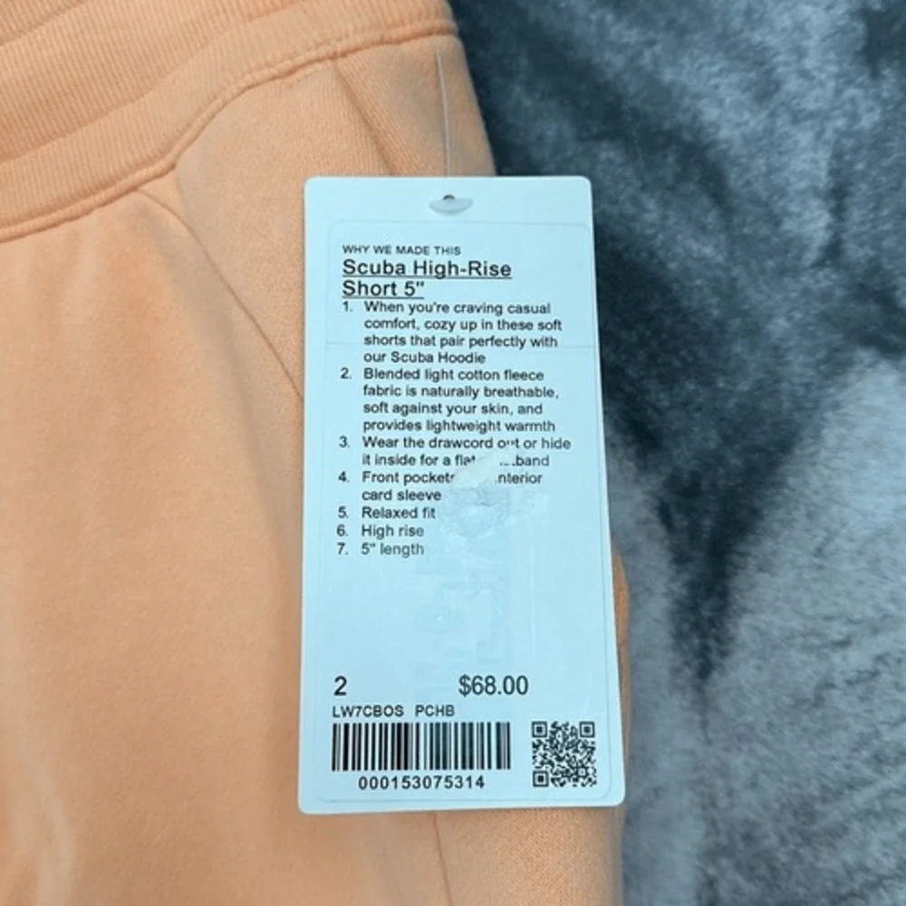 Lululemon Scuba‎ High-Rise Short 5
